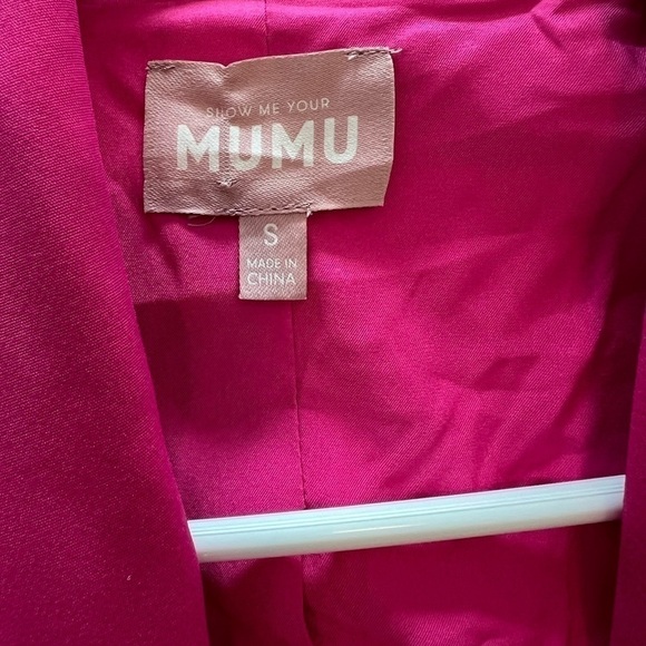 Show Me Your MuMu Hot Pink Major Blazer - Picture 15 of 16